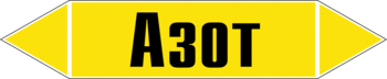Маркировка трубопровода "азот" (пленка, 507х105 мм) - Маркировка трубопроводов - Маркировки трубопроводов "ГАЗ" - . Магазин Znakstend.ru